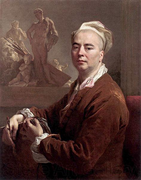 Nicolas de Largilliere Self-portrait Norge oil painting art